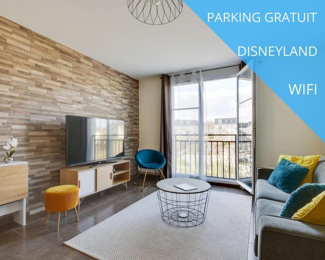 Appart Cosy Quartier Calme Hyper Centre Parking Appartement Magny-le-Hongre Buitenkant foto