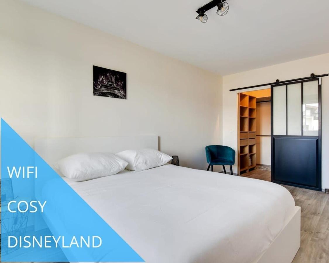 Appart Cosy Quartier Calme Hyper Centre Parking Appartement Magny-le-Hongre Buitenkant foto